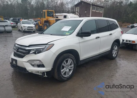 2017 Honda Pilot Lx from USA, damaged, VIN 5FNYF6H1XHB029293